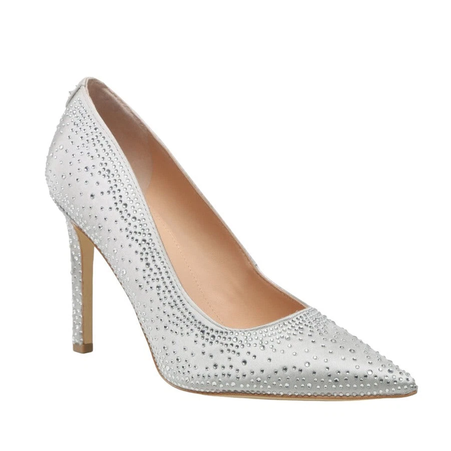 Guess Dècollètè argento dettaglio applicazione strass - Immagine 4 di 4