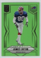 2025 Panini Donruss Elite Aspirations Lime Green /999 James Lofton #74 HOF 1nq