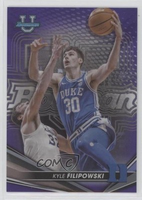 2022-23 Bowman U Best Purple Refractor 79/250 Kyle Filipowski #14 0z0v