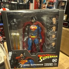 Medicom Toy Mafex - Superman  CYBORG SUPERMAN  The Return of Superman  No. 164