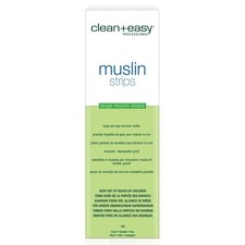 Clean + Easy Muslin Waxing Strips Large Leg 100 Count
