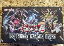 YU-GI-OH  Legendary Dragon Decks Box Set Unlimited BRAND NEW FACTORY SEALED