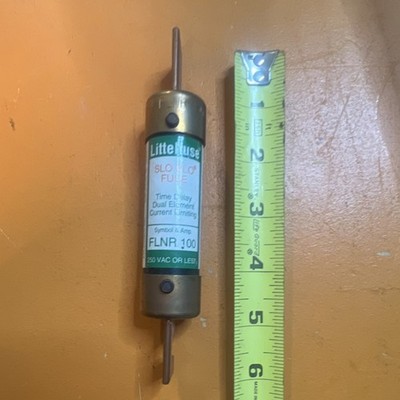 Littelfuse FLNR100 Time-Delay Current-Limiting 100A 250V Cartridge HRC Fuse