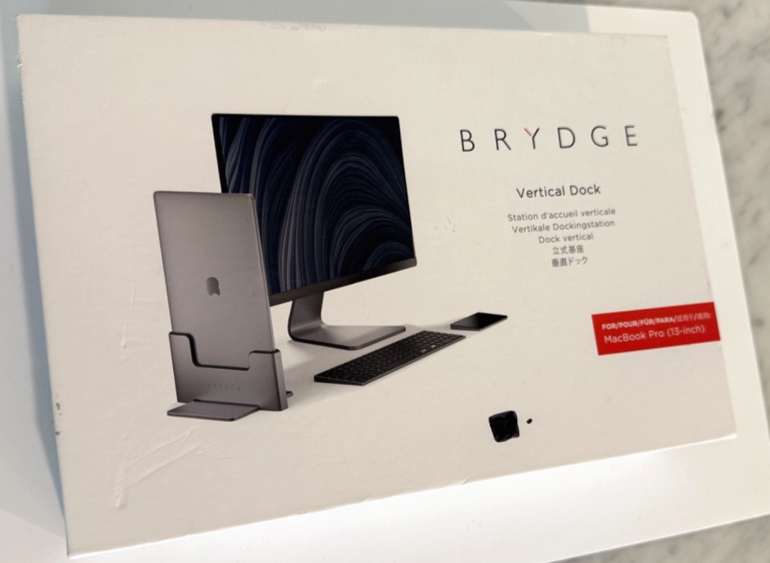 Brydge MacBook Pro 13-inch Vertical Dock Compatible with Touch Bar