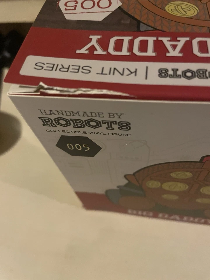 Handmade by Robots Bioshock Big Daddy 005 Knit Series collectible vinyl figure - Image 4 of 4