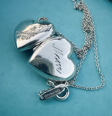 【激レア】Old Tiffany heart necklace 激レア】Old Tiffany heart necklace Vintage Tiffany & Co. Sterling