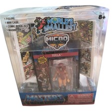 World's Smallest Masters of the Universe Teela Micro Action Figure Comic Book