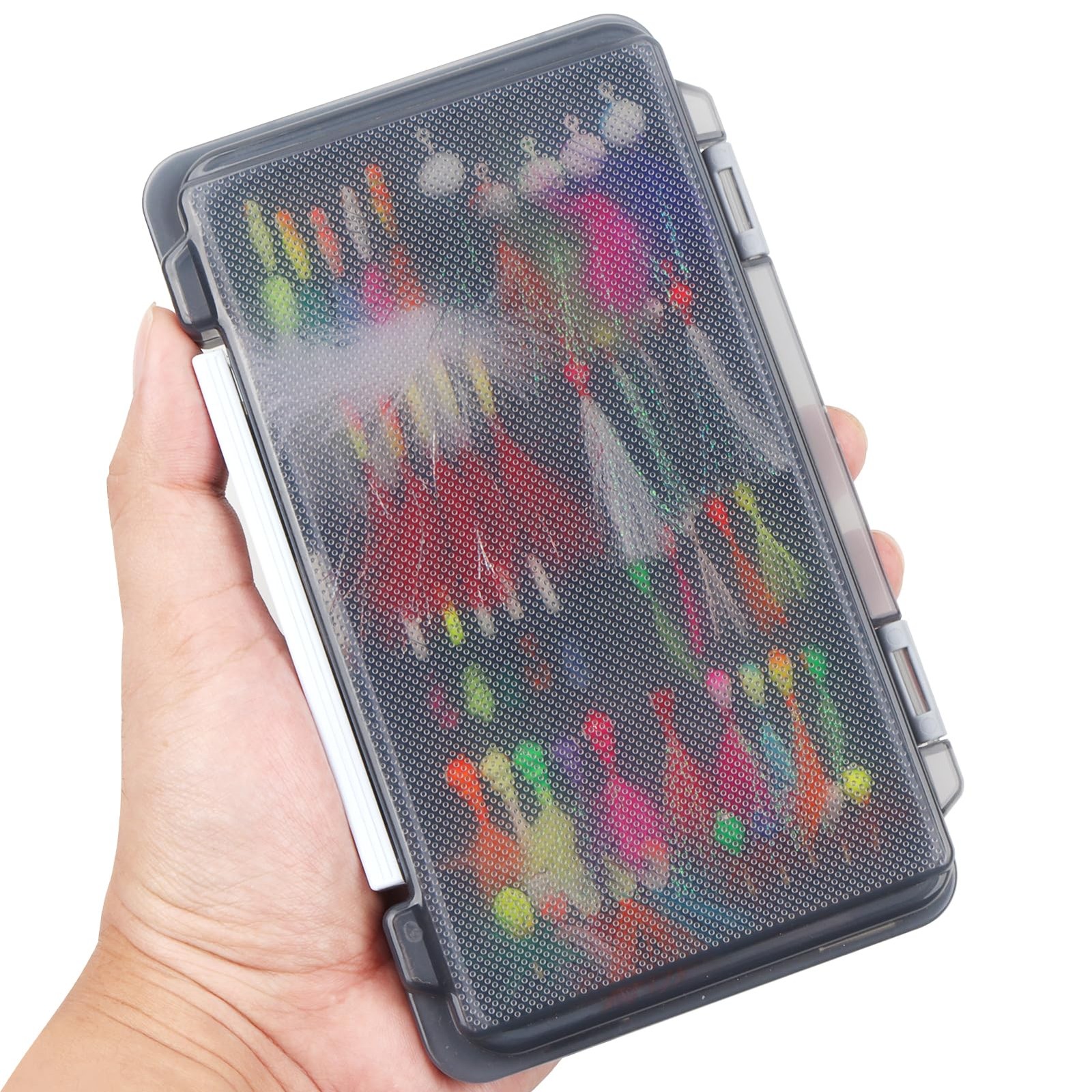 Ice Fishing Jigs Kit 100pcs Lures Bait Icefishing Set Crappie Jig Hooks Gear Acc - Image 4