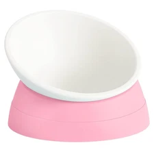 , Cat Bowls Elevated Cat Food Bowl Adjustable Cat Dish Anti-Slip and Anti-Noi...