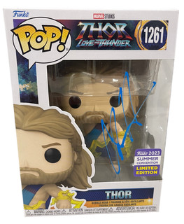Chris Hemsworth Signed Thor Funko 1261 Avengers Marvel Autograph Beckett