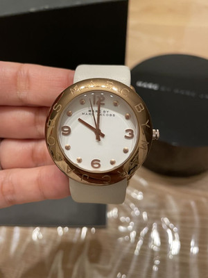 Marc By Marc Jacobs Analog Quartz Women Marc By Marcjacobs White Pink Gold Watch