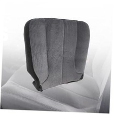 Dark Gray Driver Side Bottom Replacement Cloth Seat Cover Compatible with