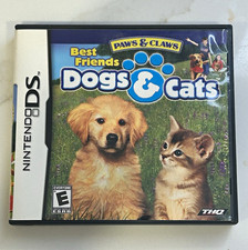 Nintendo DS Paws & Claws Dogs & Cats Best Friends THQ NTSC-U/C 2006