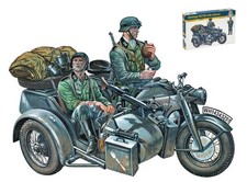 ITALERI IT0317 ZUNDAPP KS750 W/SIDECAR KIT 1:35 Modellino