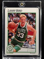 1991 Hoops #9 LARRY BIRD 🔥 MINT DEAD CENTERED SHARP 🔥 BOSTON CELTICS HOF