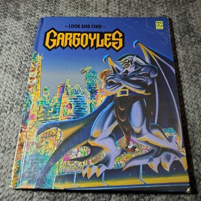 Gargoyles Look and Find Book Cathy Louis 1995 Disney TV Series Activity