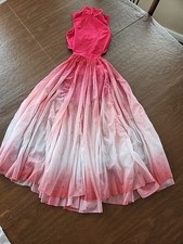 Used dance costume girls Red Dress