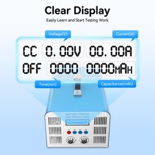 EBC-A40L 5V High Current Lithium Battery Capacity Tester 40A Manual 200W 110VUS