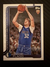 2025 Topps NBA Cooper Flagg Base Card + More (Knueppel, Fears, etc.) And Inserts