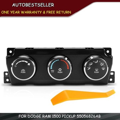 AC Climate Control Module with Rear Defrost for Dodge Ram 1500 Pickup 55056826AB