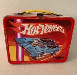 vintage hot wheels lunch box