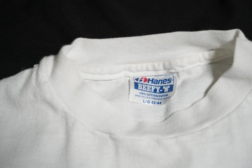 90s Vintage, Kimberly Clark Beach Island Mill (T-Shirt, Medium) Single Stitch - Picture 5 of 11