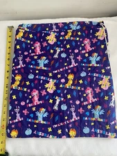 My Little Pony Movie 18”x 16” Cinch Close Bag Quilted