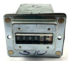 Vintage Cramer Division Digit Counter Timer Gauge Metal Steampunk