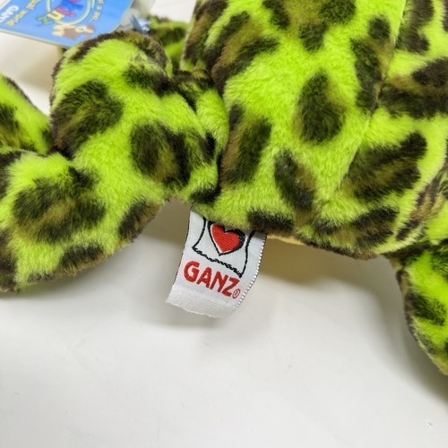 Ganz Webkinz Green Bull Frog Stuffed Toy Plush HM114 Sealed Unused Code 11” - Picture 8 of 14