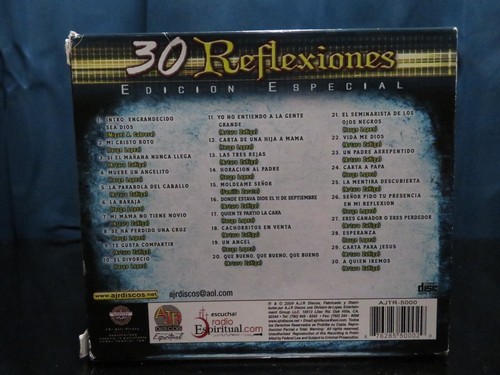 30 Reflexiones Edicion Especial 3 Discos Narradores Arturo Zuñiga y Jorge Lopez - Picture 2 of 12