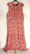 SCOOP Size 20 Pretty Summer Dress Sleeveless XXL Maxi Length