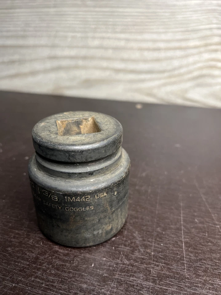 SNAP-ON TOOLS 3/4" DRIVE 1-3/8" SHALLOW 6 POINT IMPACT SOCKET - USA - IM442 - Image 2 of 4