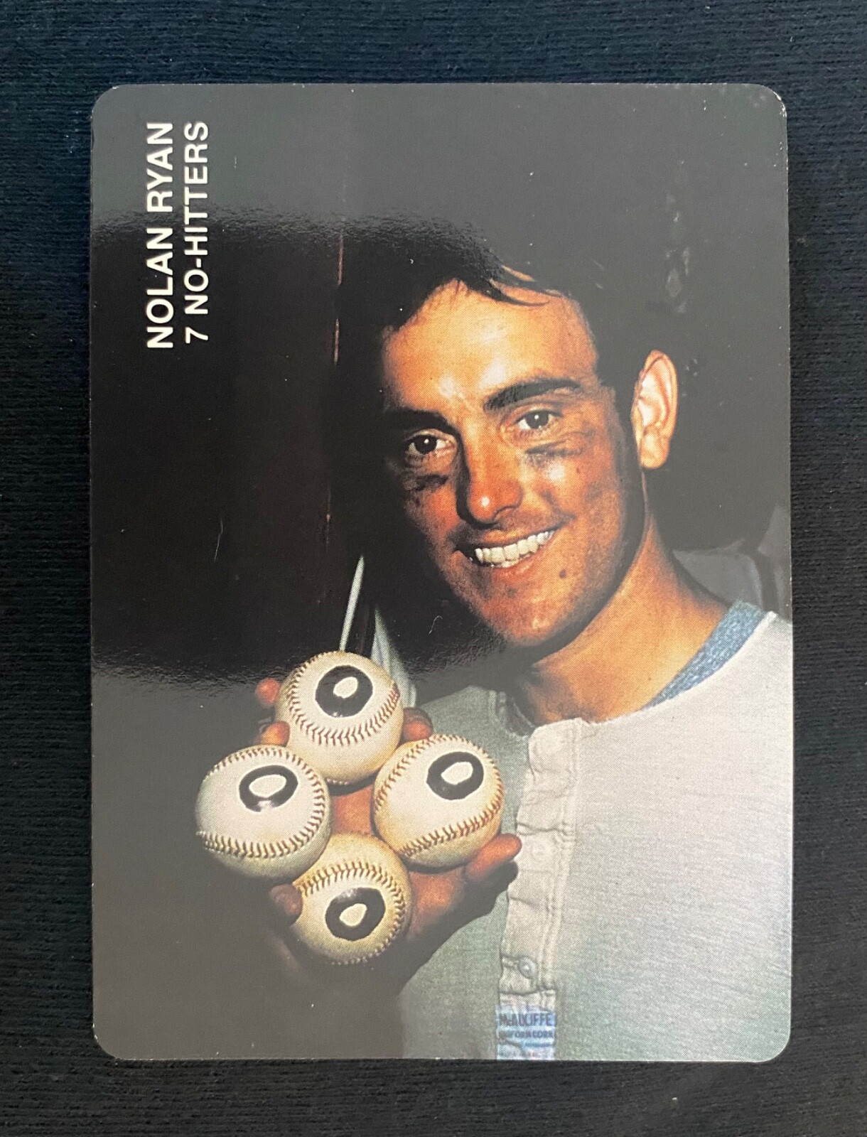 1992 Mother's Cookies Nolan Ryan 7 No-Hitters  #4 VG to EX