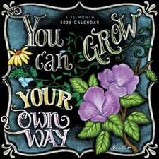 You Can Grow Your Own Way | 2025 7 x 14 Inch Monthly Mini Wall Calendar