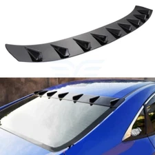 Fits 2016-2019 Honda Civic 1.5L 2.0L Shark Fin Roof Spoiler Carbon Fiber Painted