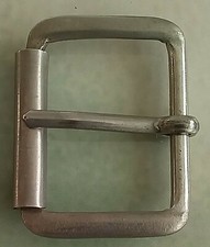 Fashion Jewelry Accessories 3.6x4.6cm Belt Buckle Silver Matte Women Belt 3.5cm