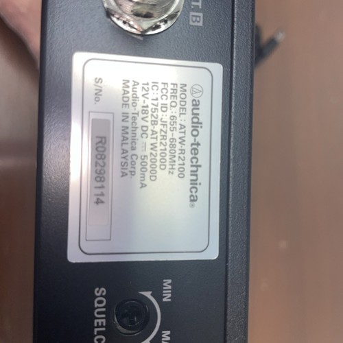 Audio Technica ATW-R2100 Wireless UHF Receiver 655-680Mhz - Picture 2 of 7