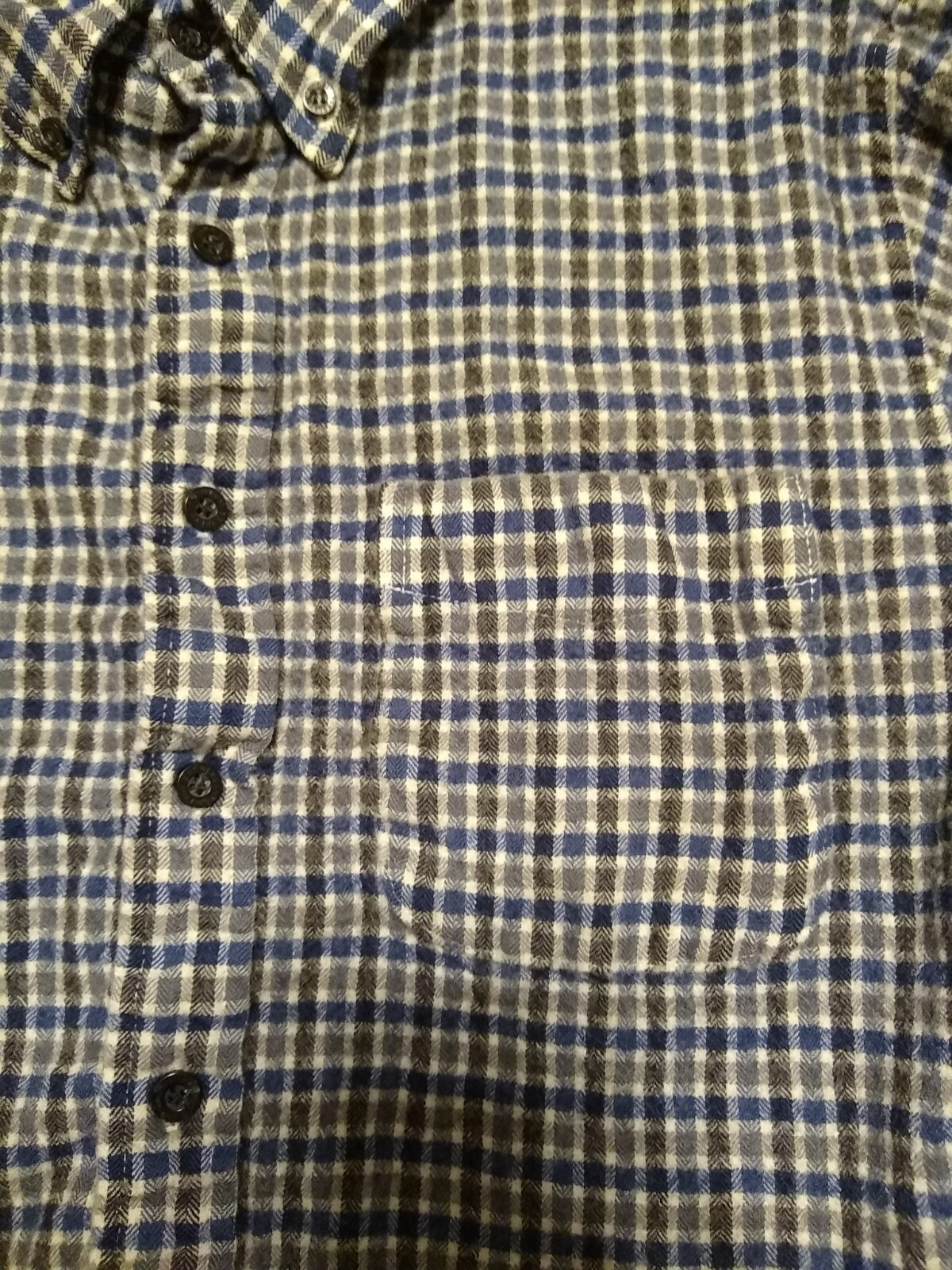 Pendleton Sir Pendleton Virgin Wool Blue Plaid Fl… - image 3