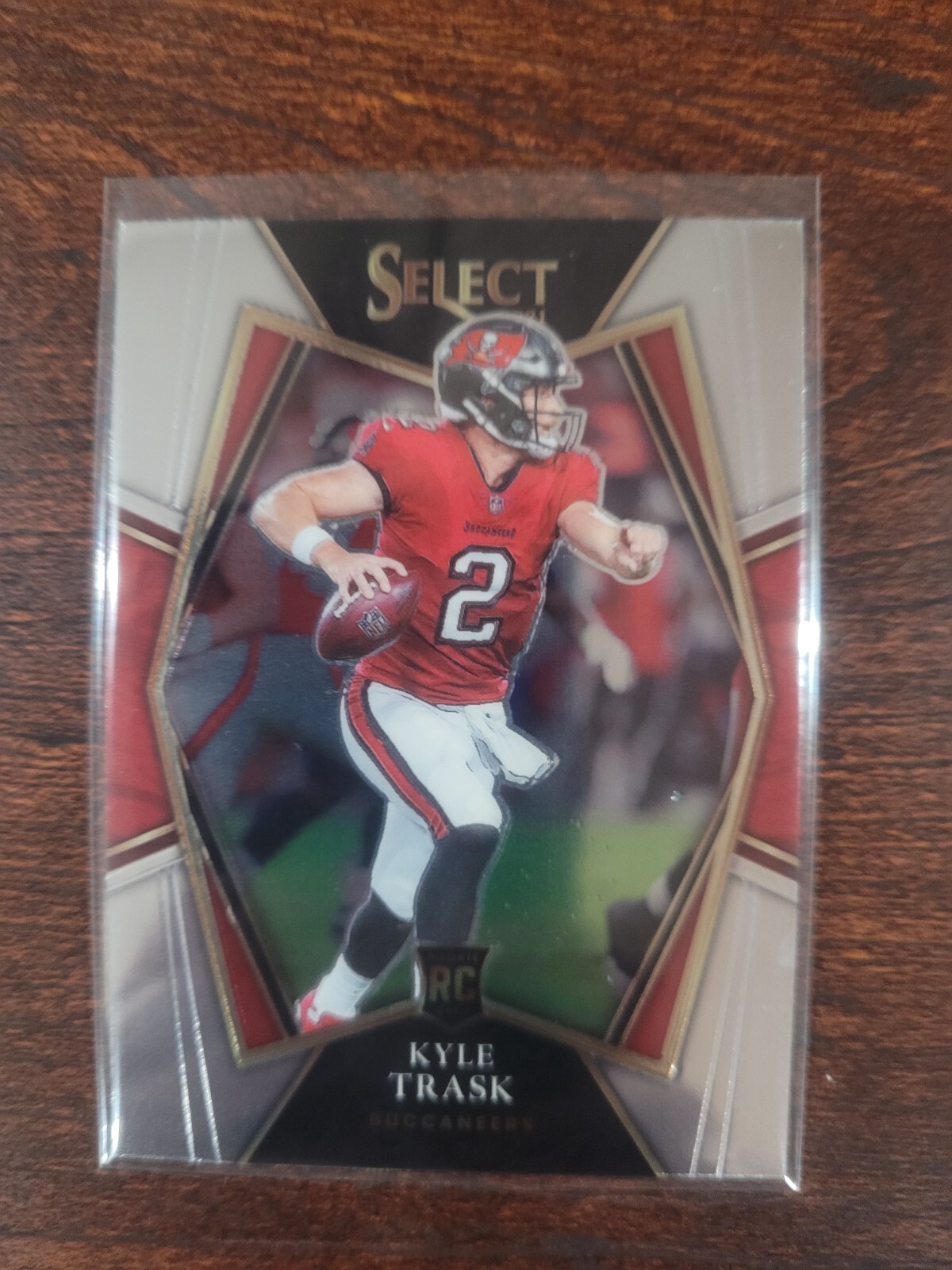 2021 Select Football Kyle Trask (RC) Premier Level No. 163