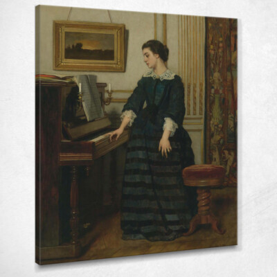 Die Abwesenheit Alfred Stevens, Stal53 Leinwandbild