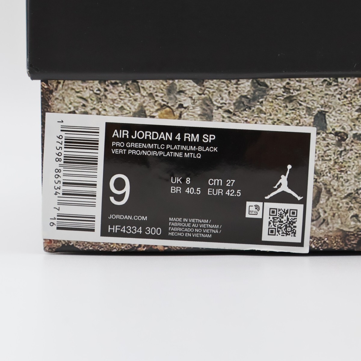 HF4334-300 Nigel Sylvester Nike Air Jordan 4 RM SP Fence