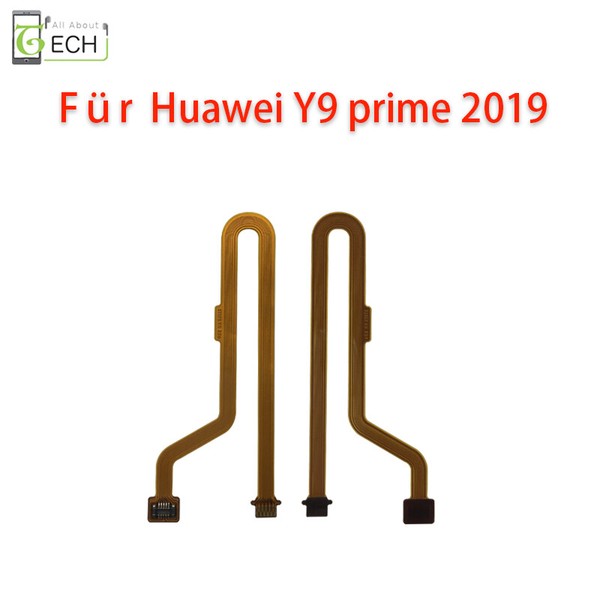 FüR Huawei Y9 Prime 2019 Finger Abdruck Flex Kabel Taste Finger Print F...-image