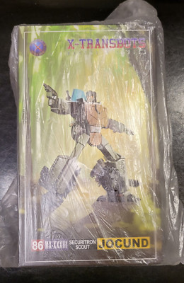 X-Transbots MX-33 MX33 Jocund G1 Groove Defensor - US Seller