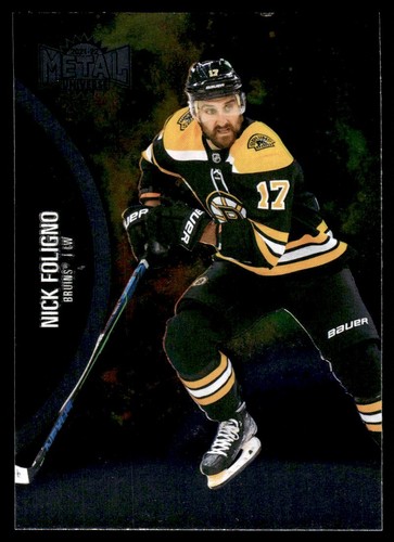 2021 Skybox Metal Universe Nick Foligno [Blue Spectrum] #86 card