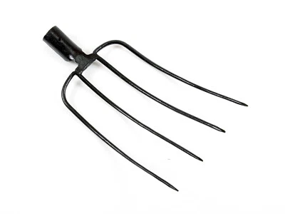 Dunggabel Mistgabel Heugabel Spatengabel Forke Gabel 4 Zinken Runde Dülle.