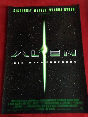 Alien 4 Die Wiedergeburt Kinoplakat Poster A1, Sigourney Weaver, Winona Ryder