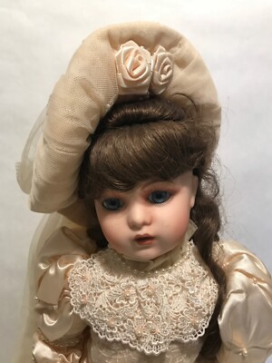 The Bebe Bru Victorian Bride Doll Franklin HEIRLOOM | eBay