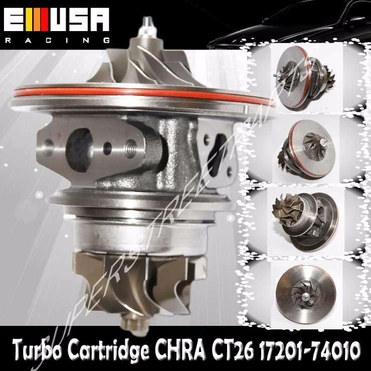 Cartucho turbo cargador CT26 17201-74010 CHRA apto para 88-90 Toyota Celica 4x4 2,0 L Foto 2 de 4