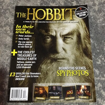 THE HOBBIT TRIBUTE TO PREQUEL TO THE LORD OF THE RINGS MAGAZINE - (2012)