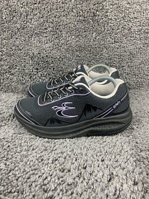 Gdefy Gravity Defyer Mighty Walk Shoes Womens Sz 9.5 Black Verso Shock Athletic